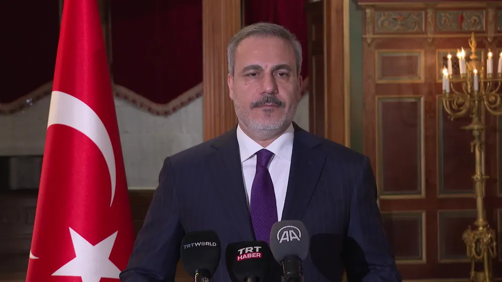 HAKAN FİDAN: AMERİKAN SİYASET SİSTEMİ İSRAİL İLE İLGİLİ KONULARDA ÇARESİZ DURUMDA