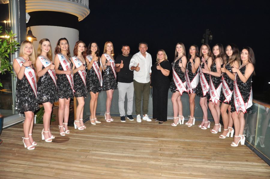 MISS MEDITERRANEAN GÜZELLERİ BASINA TANITILDI...