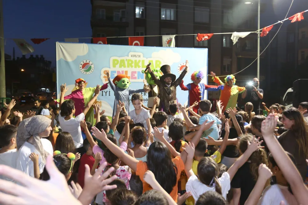 Düdenbaşı’nın çocukları, ‘Parklar Şenleniyor’ etkinliğiyle coştu