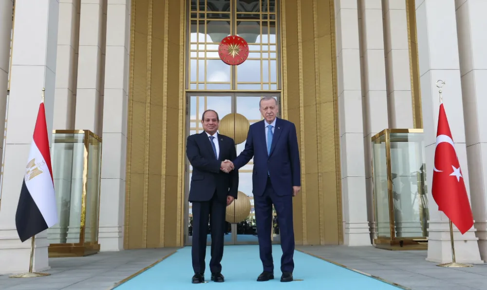 Mısır Cumhurbaşkanı Sisi Türkiye