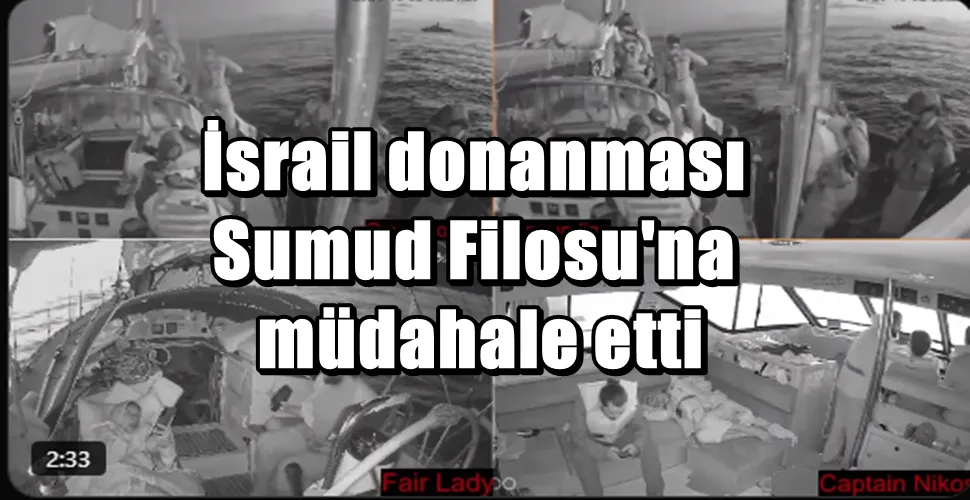 İsrail donanması Sumud Filosu