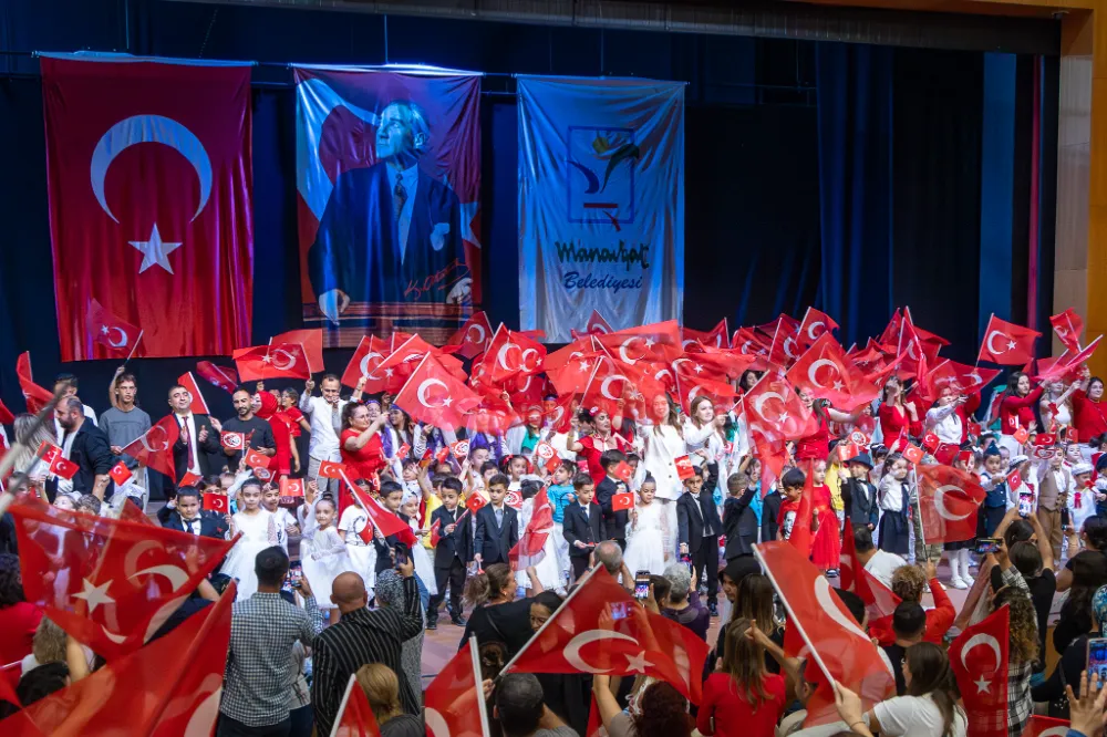 MANAVGAT BELEDİYESİ EĞİTİM KURUMLARINDA CUMHURİYET COŞKUSU
