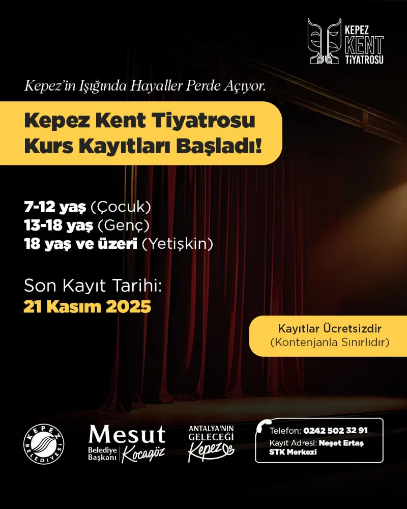 Kepez’in ışığında hayaller perde açıyor