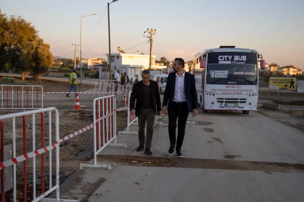 PİYADE ER FİKRET KARAMUSAOĞLU CADDESİ’NDEKİ ÇALIŞMALAR SONA YAKLAŞTI