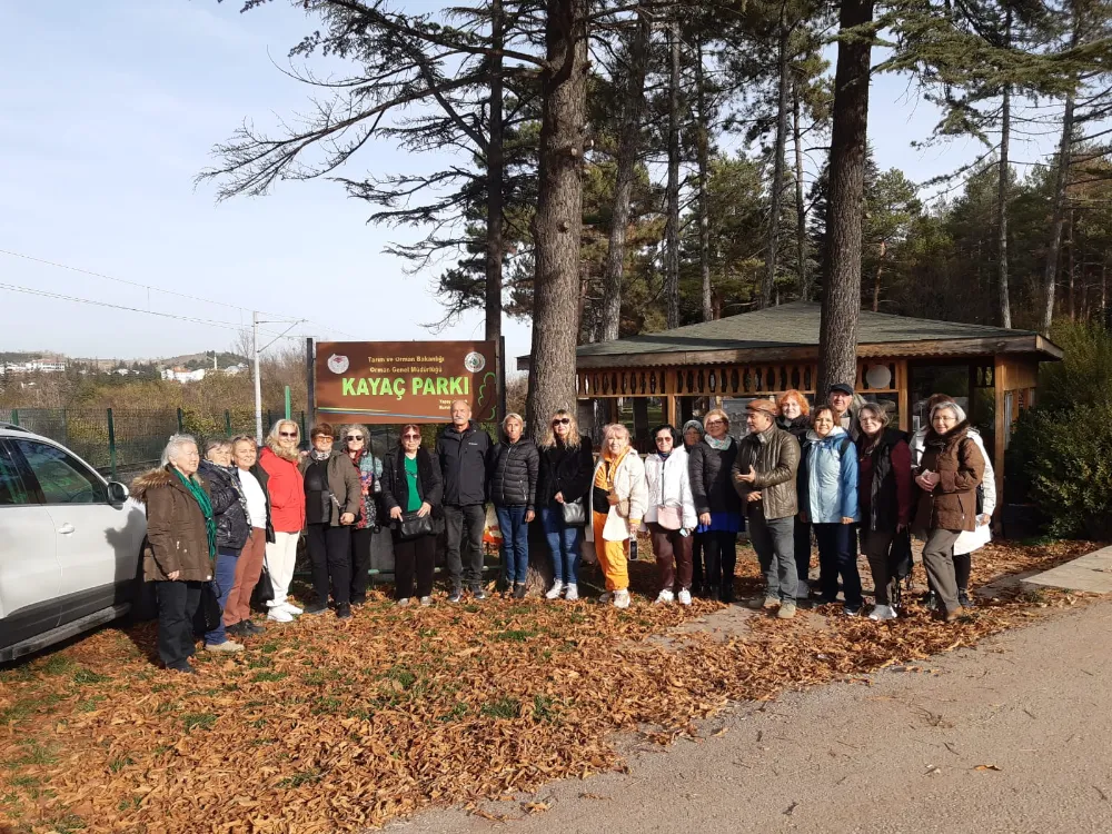 Çevreciler Kayaç Parkı’nı gezdi, beğenisini dile getirdi