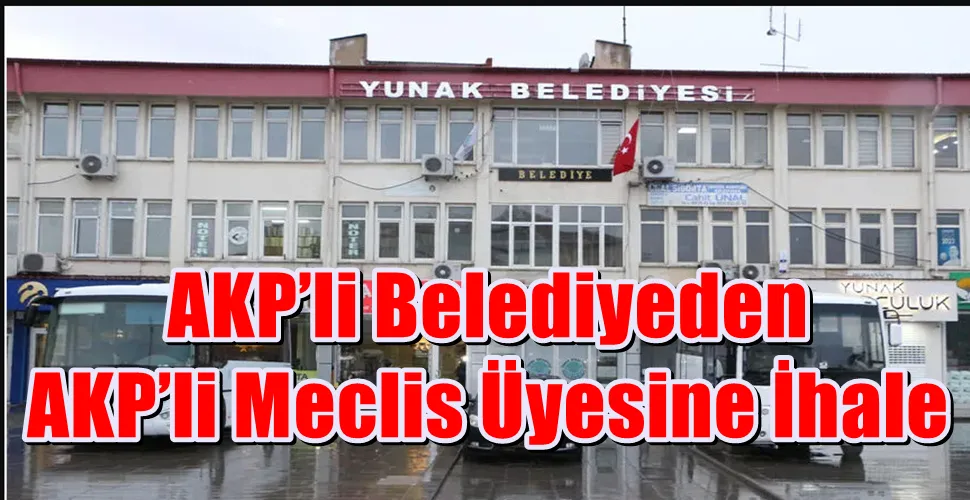 AKP’li Belediyeler Usulsüzlükle Gündemde: AKP