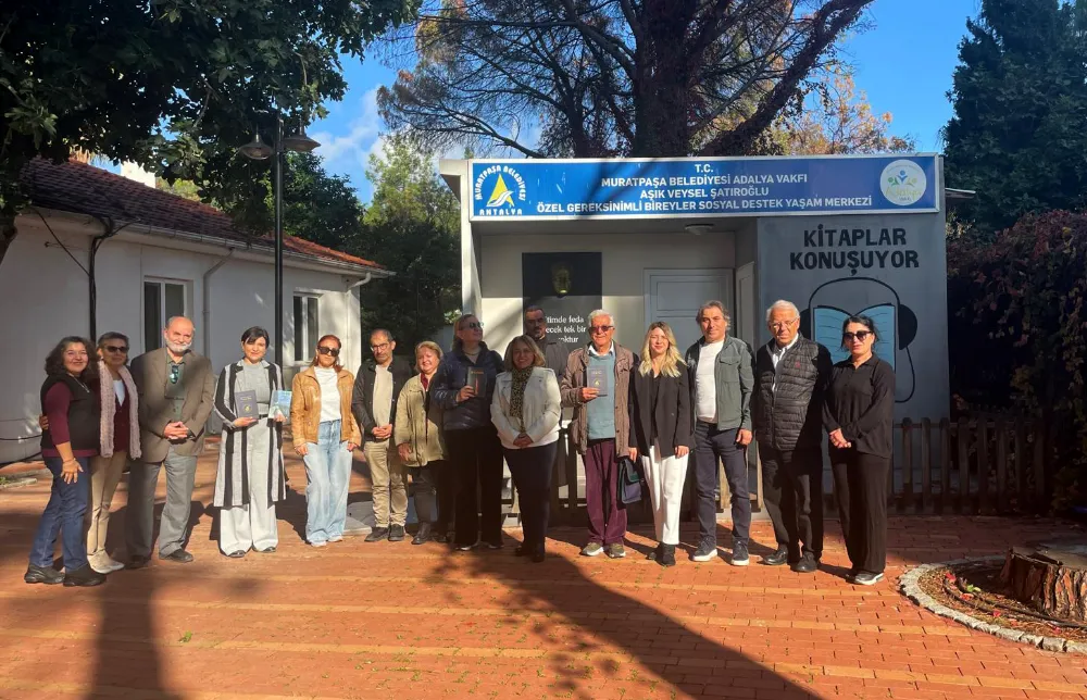 Yazar ve şairler gönüllü okuyucu oldu