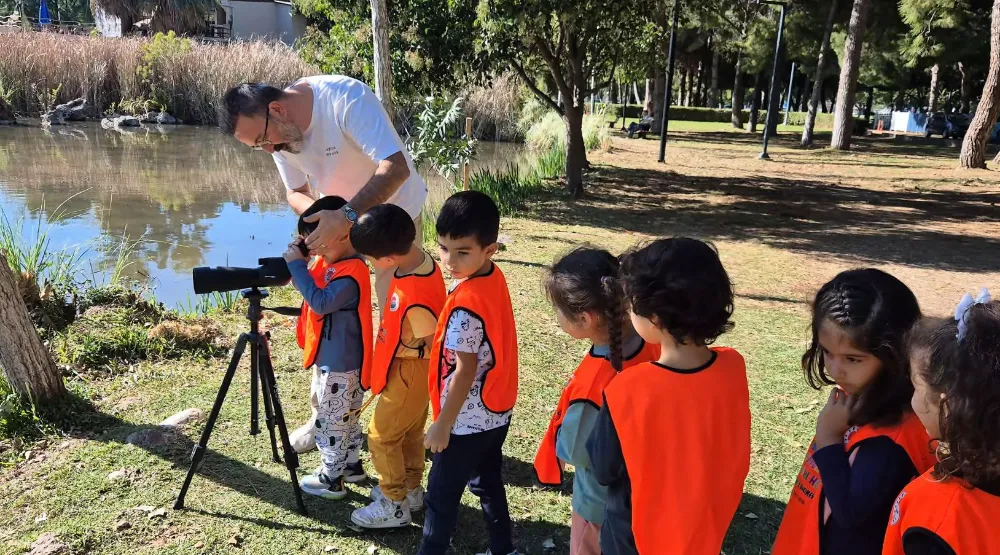 Minik doğa kaşifleri Kepez’de işbaşında