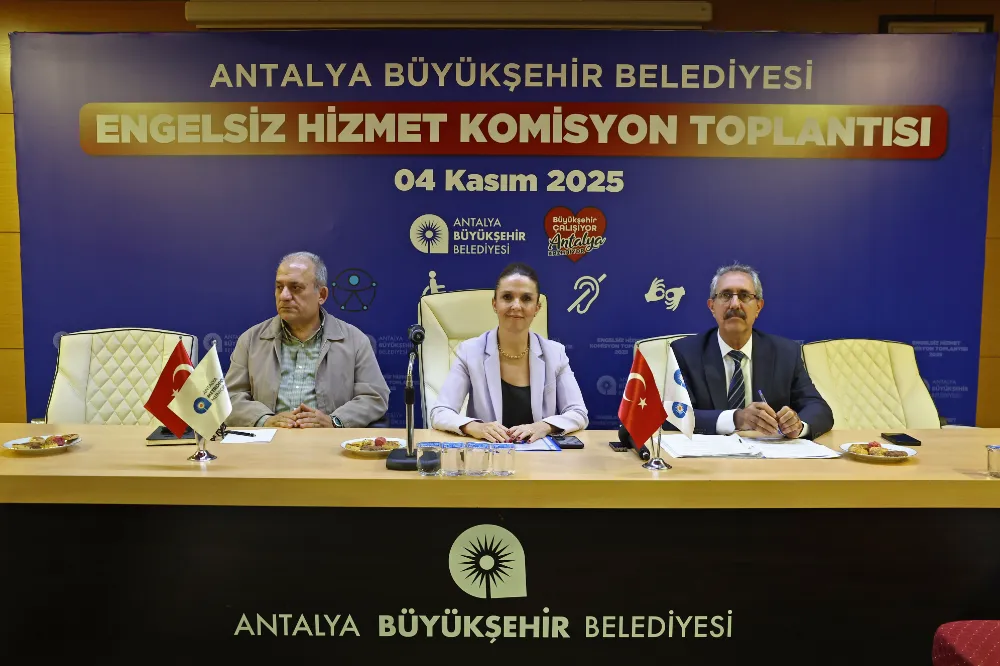 Büyükşehir Engelsiz Hizmet Komisyonu toplandı