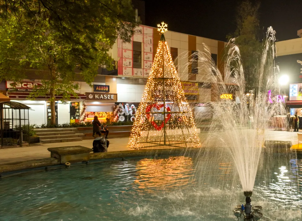 Antalya’yı yeni yıl heyecanı sardı 