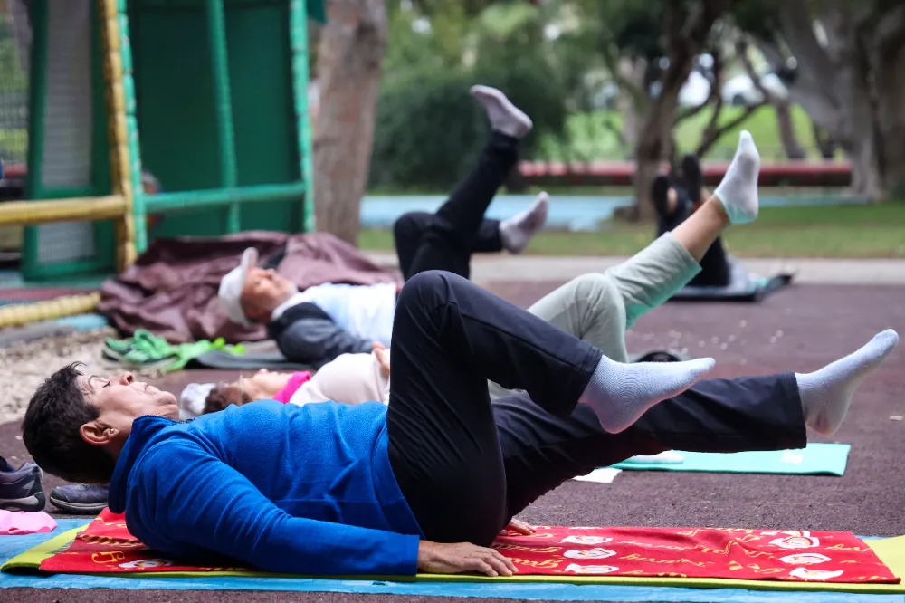 Antalyalılar güne sporla başlıyor 