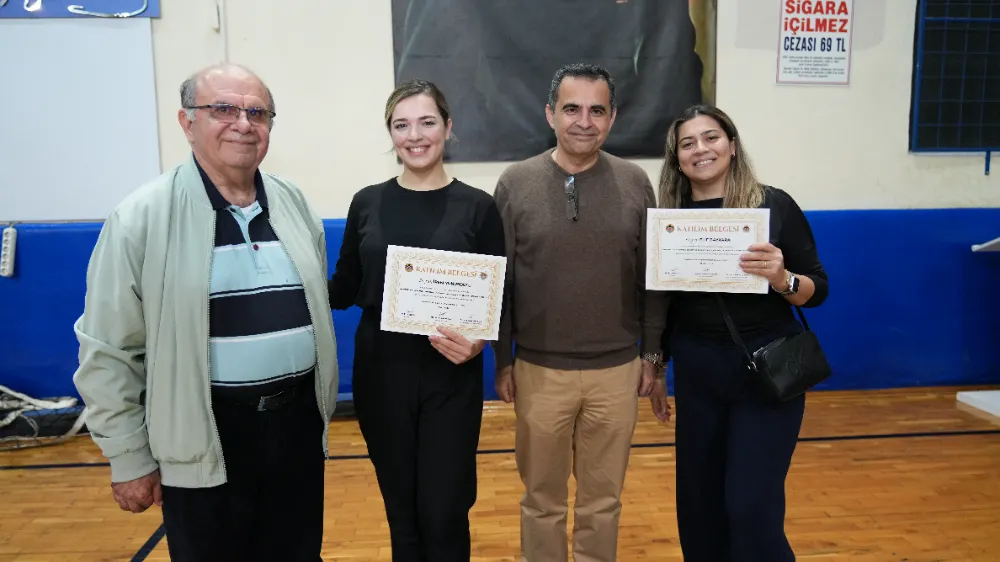 ZEYBEK KURSLARININ İKİNCİ DÖNEMİ SERTİFİKA TÖRENİYLE TAMAMLANDI