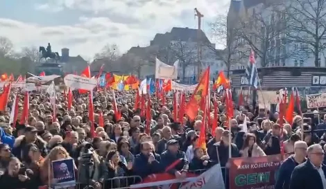 Avrupa’daki Alevi örgütleri, Suriye’deki katliamı protesto etti