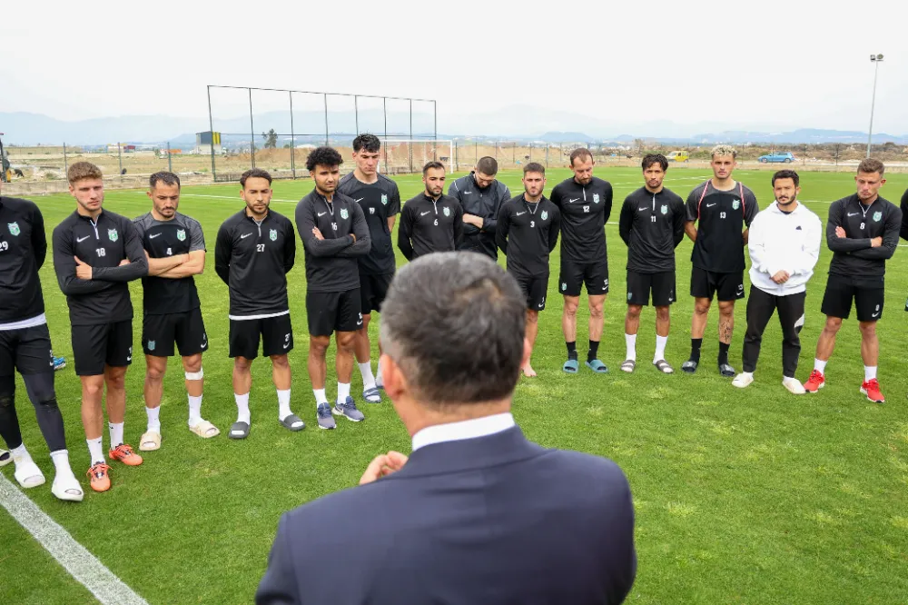 KARA’DAN MANAVGAT BELEDİYESPOR’A MORAL ZİYARETİ