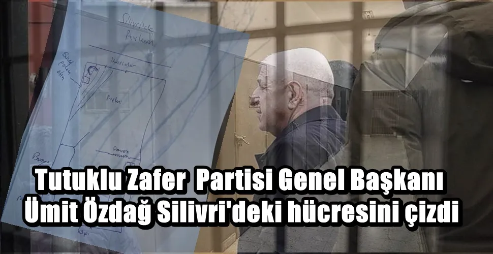 Tutuklu Zafer  Partisi Genel Başkanı Ümit Özdağ Silivri