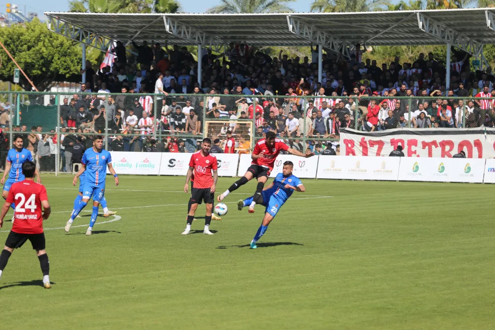 Kepezspor, Batman Petrolspor’u 2-0 mağlup etti