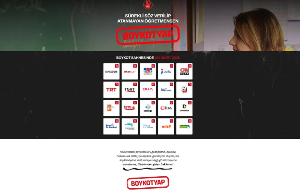 CHP’nin boykot sitelerine erişim engeli