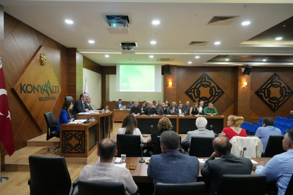 KONYAALTI MUHTARLAR MECLİSİ İKİNCİ KEZ TOPLANDI