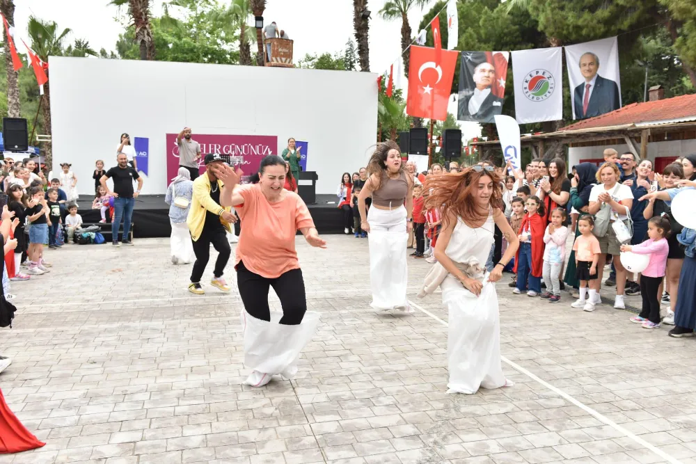 Kepez’den Anne Çocuk Voleybol Festivali