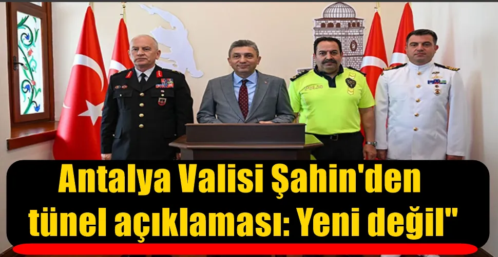 Antalya Valisi Şahin