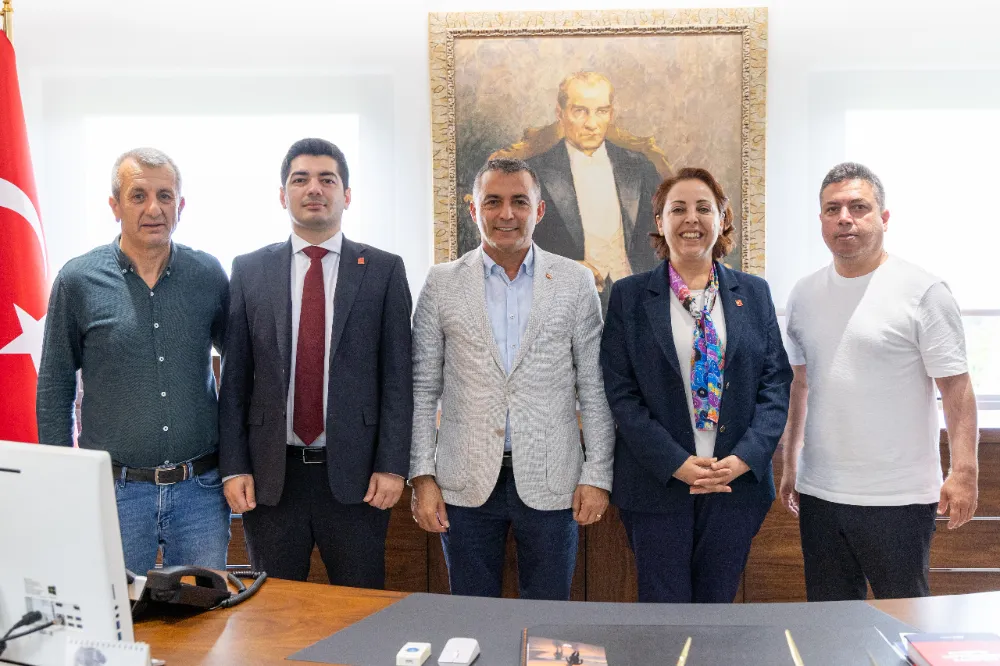 CHP HEYETİNDEN MANAVGAT BELEDİYE BAŞKANI  NİYAZİ NEFİ KARA’YA ZİYARET