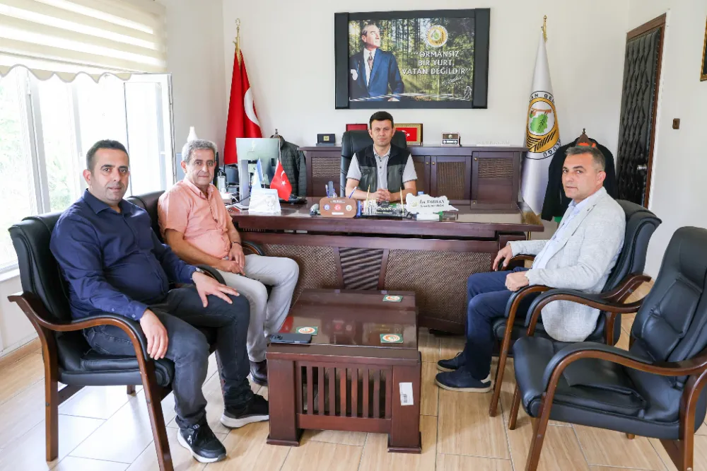 KARA, MANAVGAT ORMAN İŞLETME MÜDÜRLÜĞÜNÜ ZİYARET ETTİ