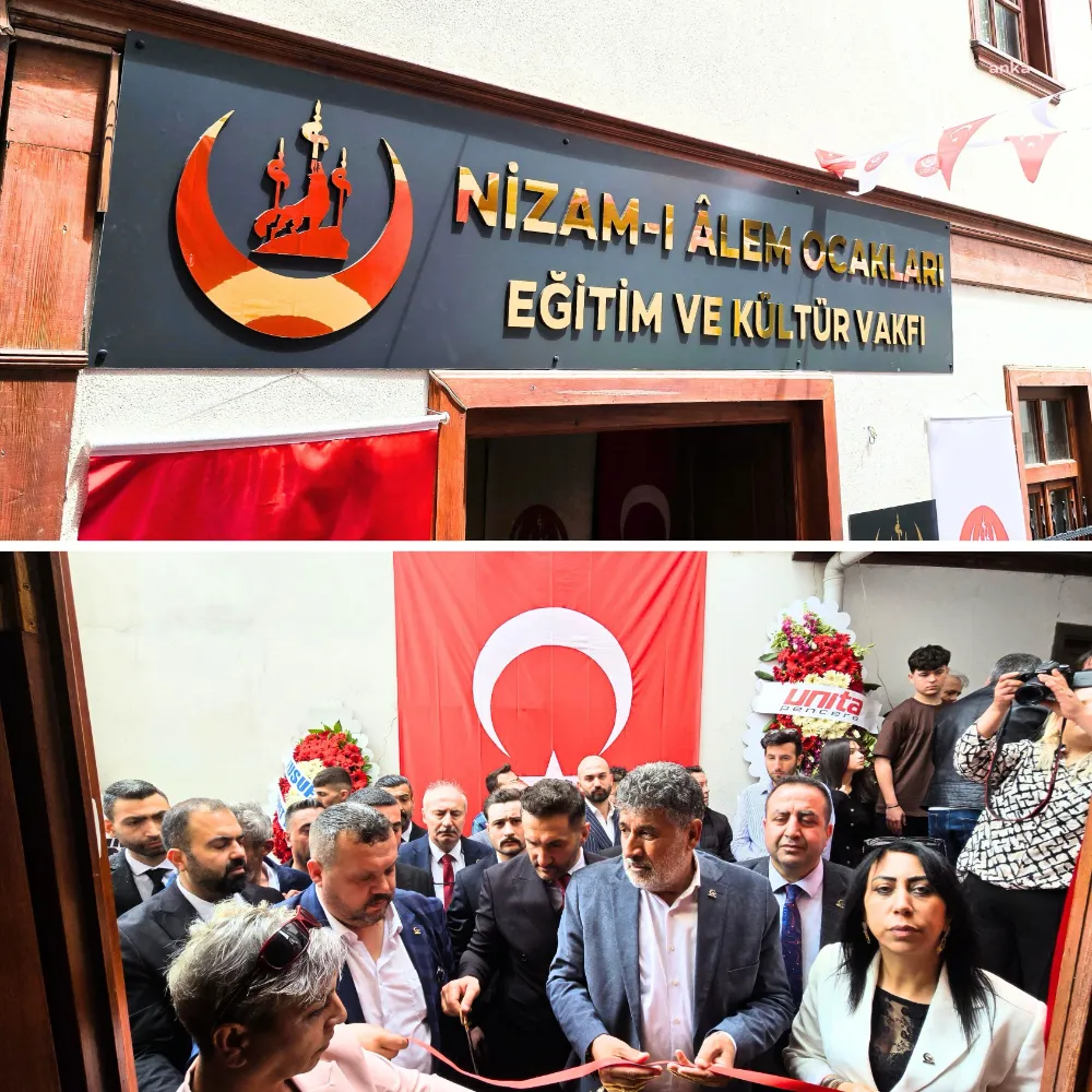 Remzi Çayır, Nizam-ı Alem Ocakları Genel Merkezi’nin açılış törenine katıldı