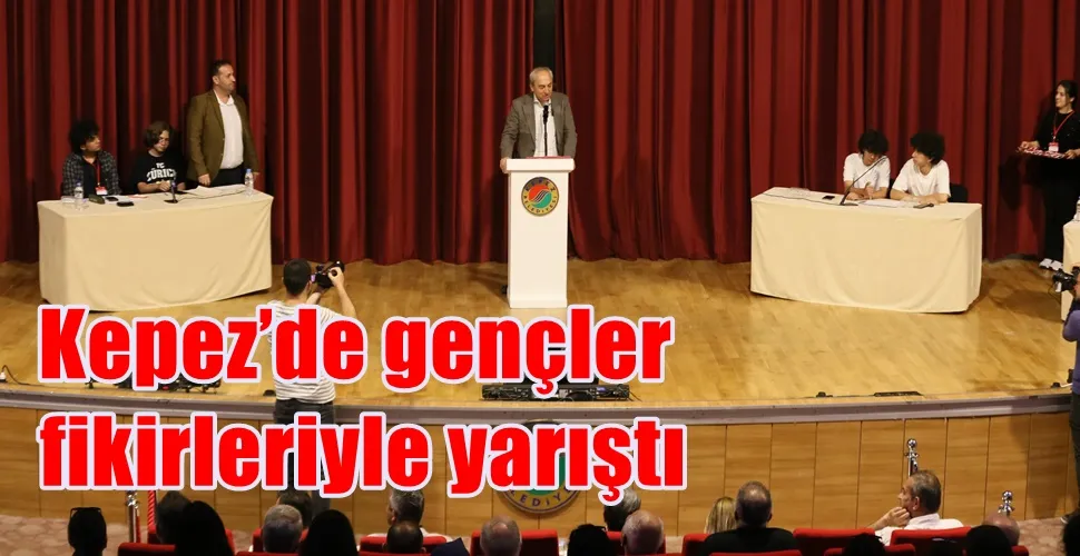 Kepez’de gençler fikirleriyle yarıştı