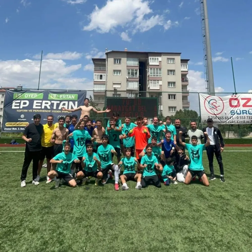 MANAVGAT BELEDİYESPOR U15 TAKIMI, TÜRKİYE’NİN EN İYİLERİ ARASINDA