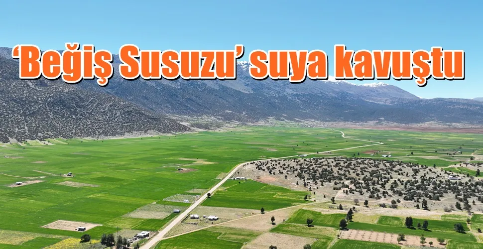 ‘Beğiş Susuzu’ suya kavuştu