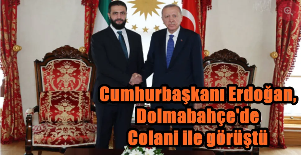 Cumhurbaşkanı Erdoğan, Dolmabahçe