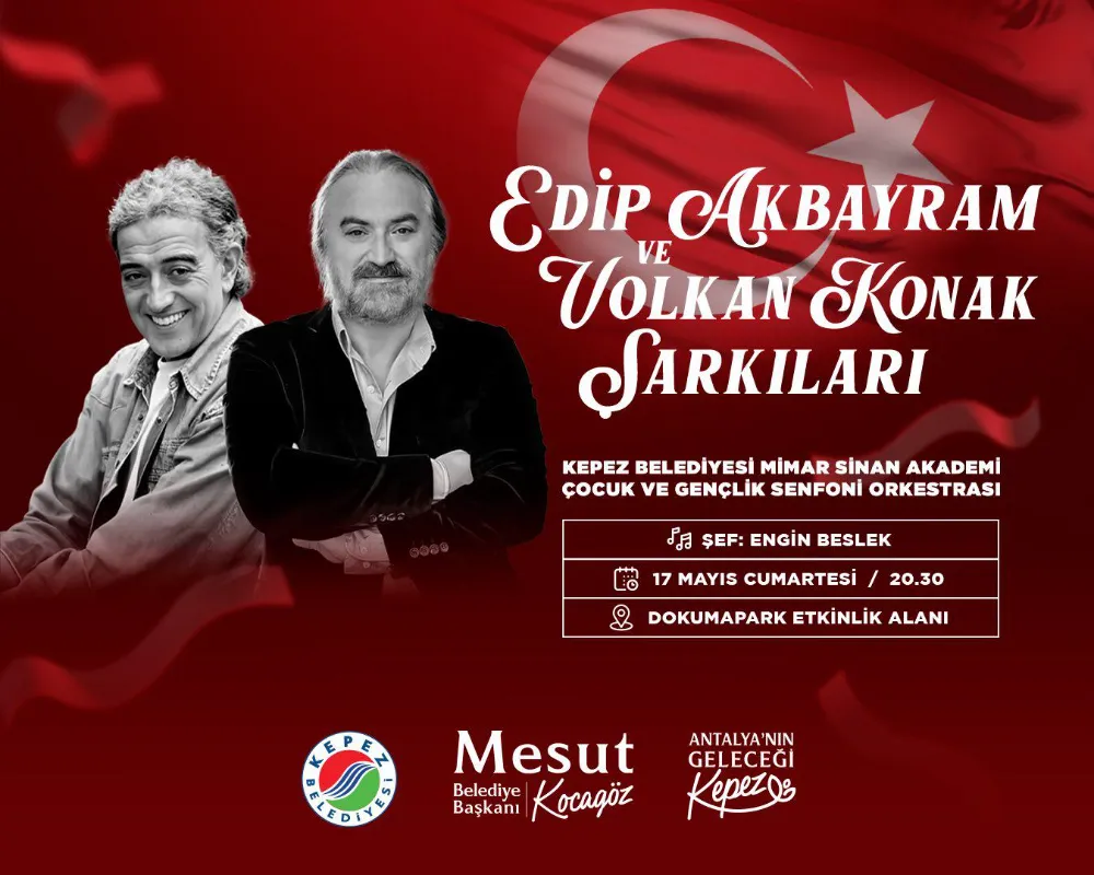 Kepez’de 19 Mayıs’a özel müzik, sanat ve spor şöleni