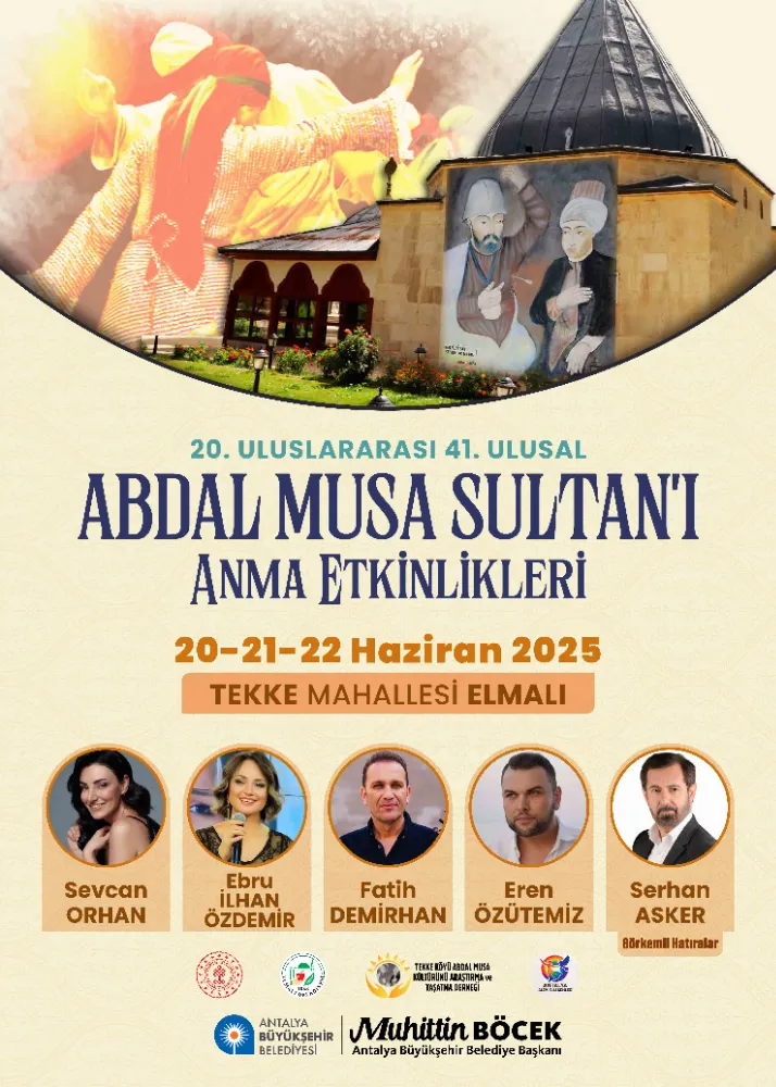 Abdal Musa Anma Etkinlikleri başlıyor