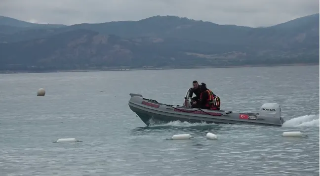 Salda Gölü’nde 
