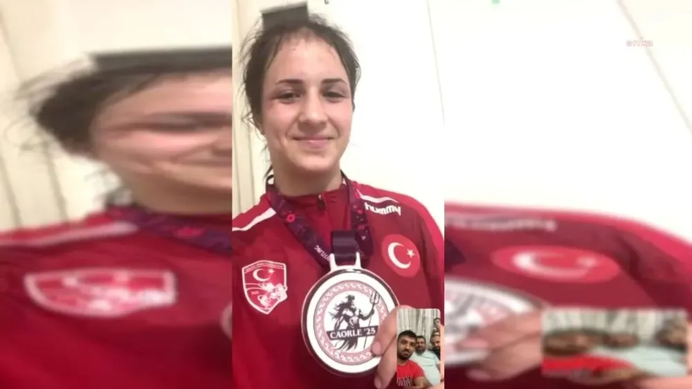 Esma Nur Kara, U15 Avrupa Güreş Şampiyonası’nda Avrupa üçüncüsü oldu