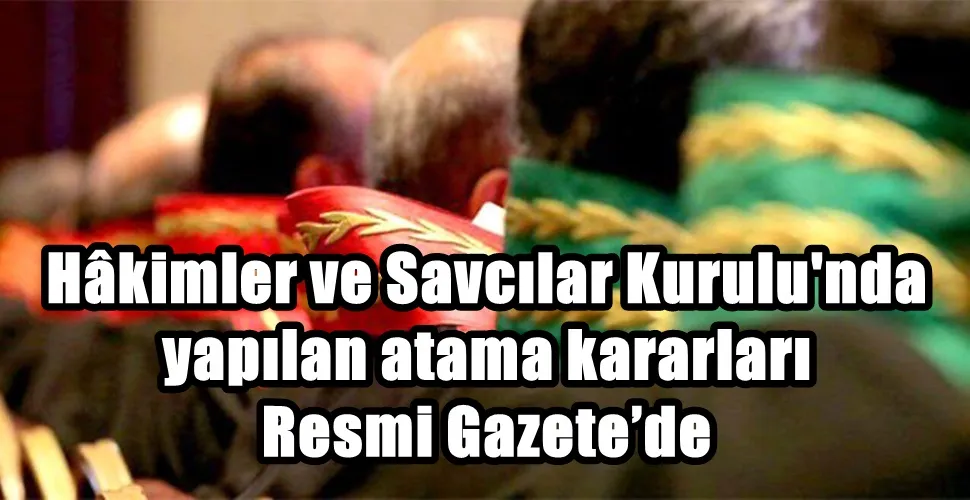 Hâkimler ve Savcılar Kurulu