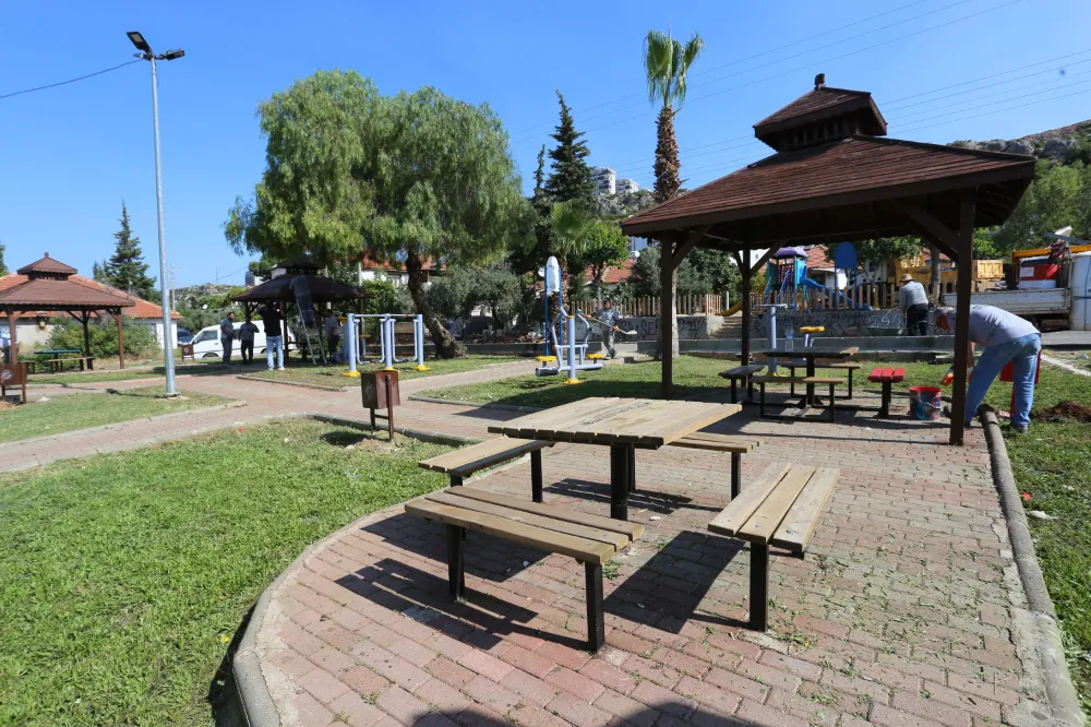 Kepez’in Şehit Jandarma Er Cemal Yalın Parkı yenilendi
