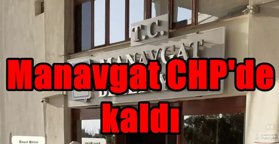  Manavgat CHP