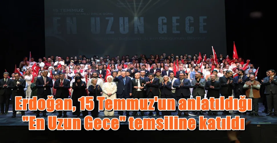Erdoğan, 15 Temmuz