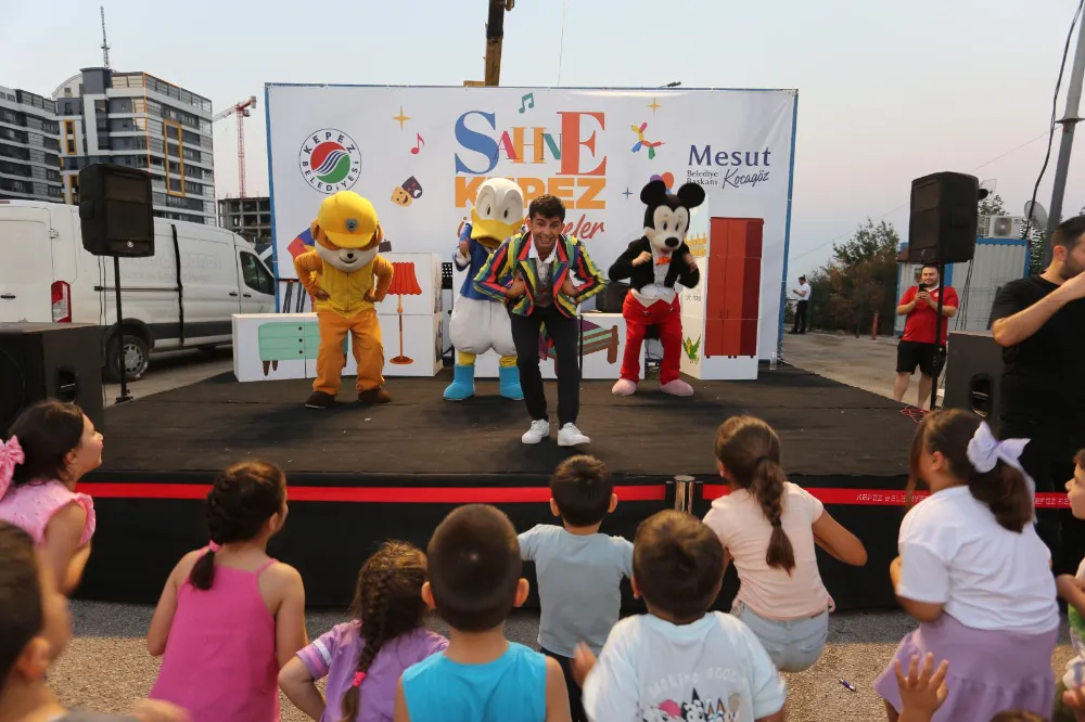 Çocuklar, Çankaya’da Sahne Kepez ile coştu