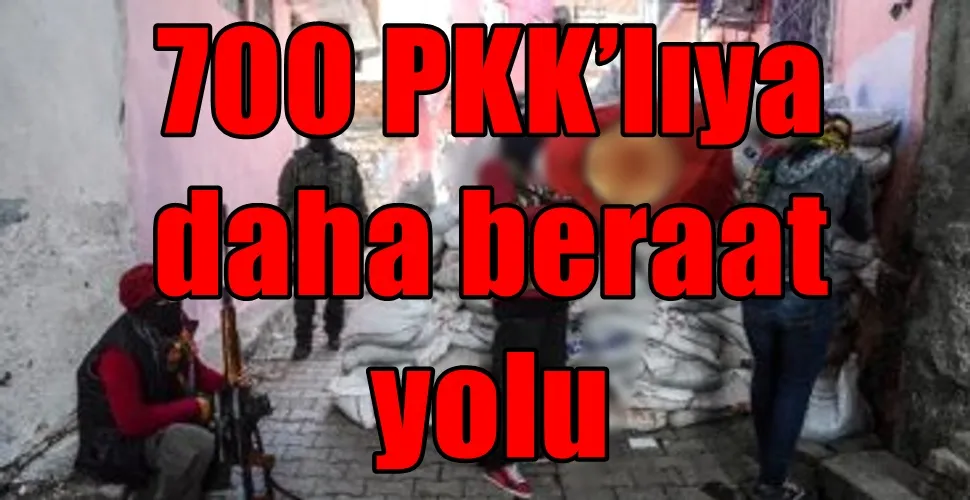 700 PKK’lıya daha beraat yolu 