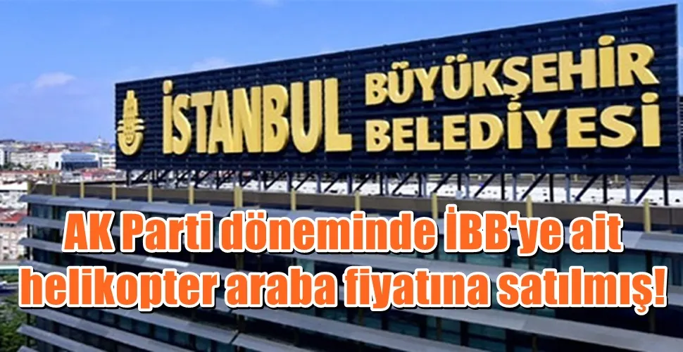 AK Parti döneminde İBB