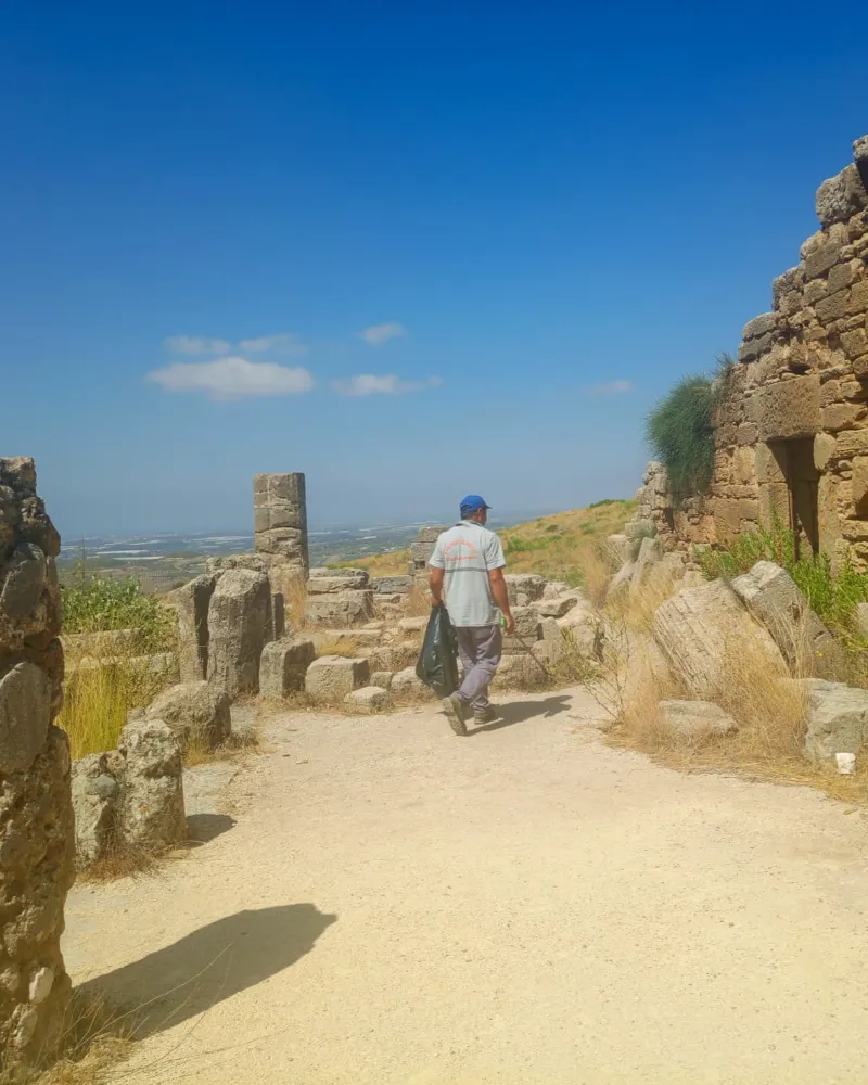 MANAVGAT BELEDİYESİ’NDEN TARİHİ BÖLGELERDE ÇEVRE TEMİZLİĞİ