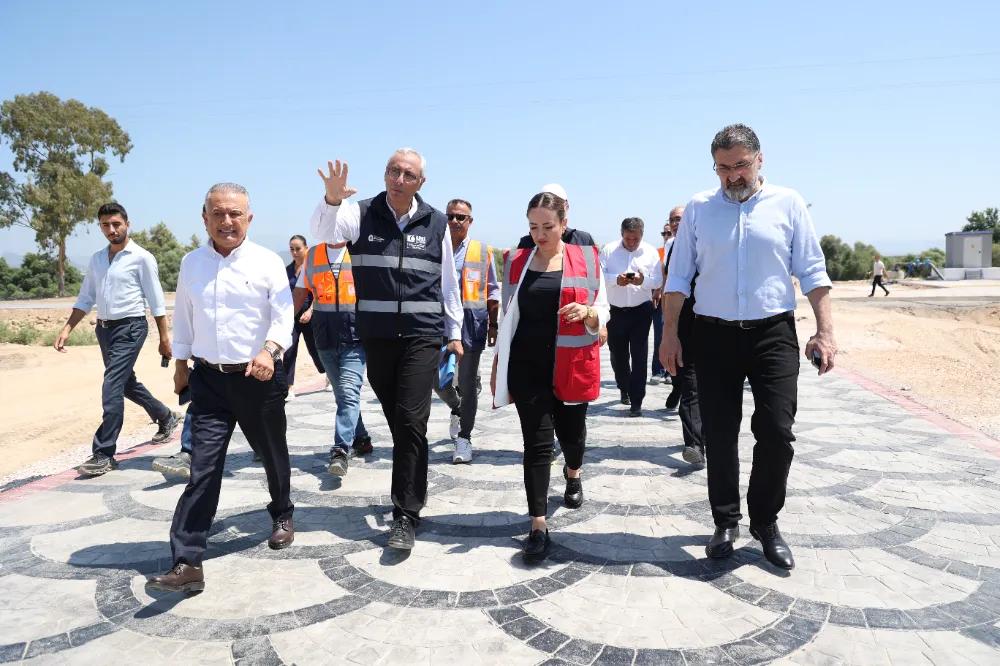Başkan Vekili Özdemir Serik’te ASAT tesislerini inceledi