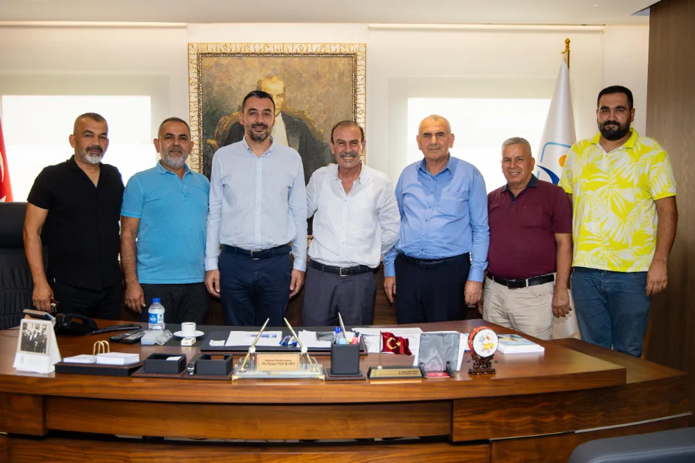 ODA BAŞKANLARI, MANAVGAT BELEDİYESİ’Nİ ZİYARET ETTİ