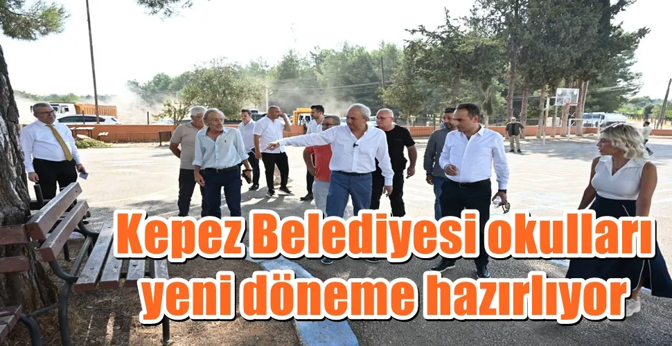 Kepez Belediyesi okulları yeni döneme hazırlıyor