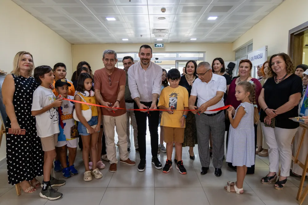 YAZ DÖNEMİ ÇOCUK ETKİNLİKLERİ SERGİSİ BÜYÜK BEĞENİ TOPLADI