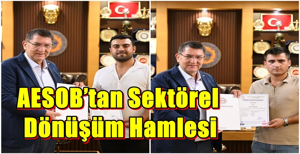 AESOB’tan Sektörel Dönüşüm Hamlesi