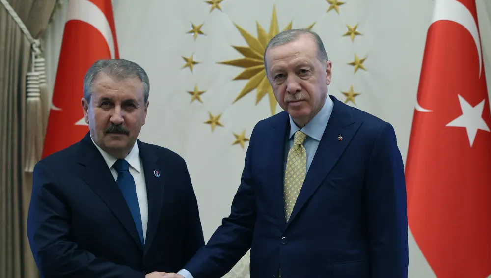 Cumhurbaşkanı Erdoğan, BBP Genel Başkanı Destici