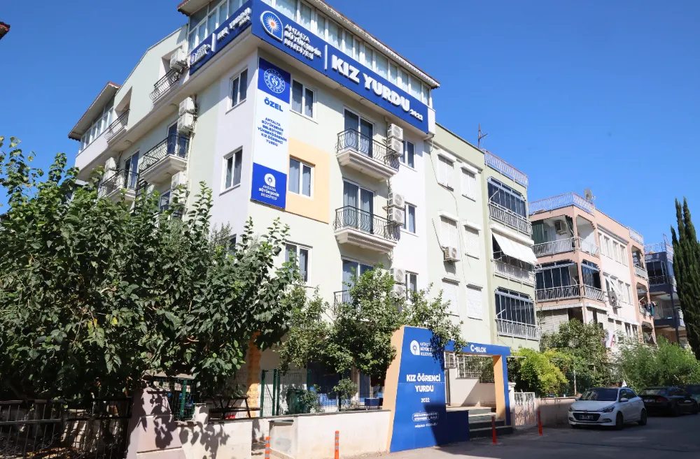 Antalya Büyükşehir Belediyesi öğrenci yurtları yeni döneme hazır 